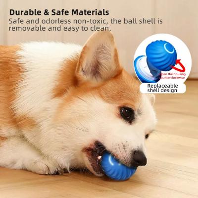 Smart Dog Toy Ball Electronic Interactive Pet Toy Moving Ball USB Automatic Moving Bouncing for Puppy Birthday Gift Cat 