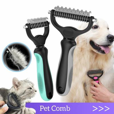 Pet Hair Removal Comb Cat Dog ...