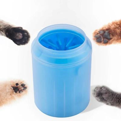 Dog Foot Cup Paw Washer Cleaner Dog Cat Foot Cleaning Brush Soft Silicone Dog Paw Cleaning Dog Paw Cleaning Bucket Accessories