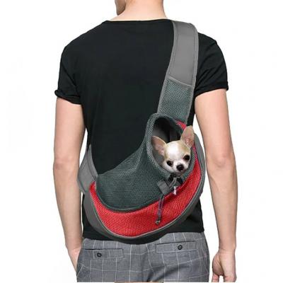 Pet Bag Cat Dog Travel Portable Cross-body Shoulder Bag Breathable Mesh Pet Backpack