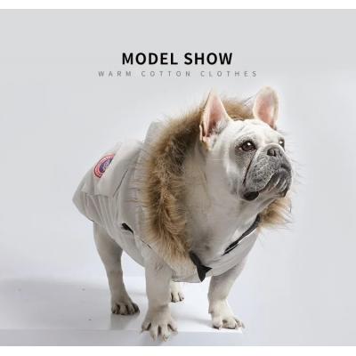 High Quality Dog Clothes Winter Puppy Pet Coat Jacket For Small Medium Dog Thicken Warm Jacket French Bulldog Pet Clothing