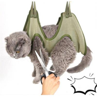 Cat Grooming nail cutting anti scratch bite fixed bag bath Trimming Restraint Bag Pet Beauty hammock hanging Pet Supplies Set