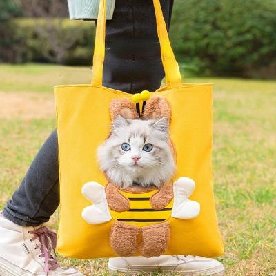 Pet Canvas travel Bag Shoulder...