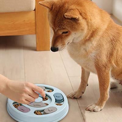 Dog Puzzle Toys,Dogs Food Puzzle Feeder Toys for IQ Training & Mental Enrichment,Dog Treat Puzzle Blue