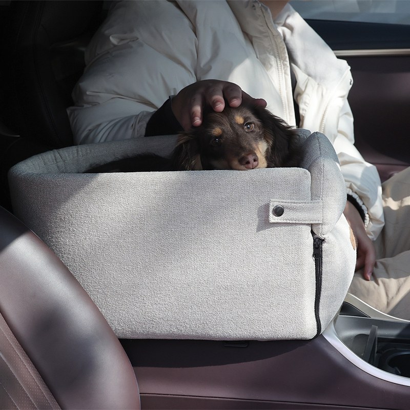 Car Central Dog Car Seat Bed Portable Dog Carrier For Small Dogs And Cats Safety Travel Bag Accessories Pet Products thumbnail 4