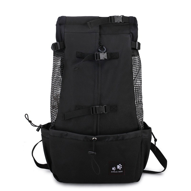 Pet Dog Carrier Bag Carrier For Dogs Backpack Out Double Shoulder Portable Travel Backpack Outdoor Dog Carrier Bag Travel thumbnail 13