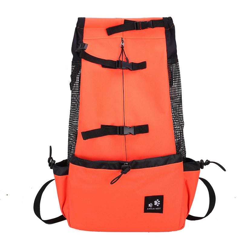 Pet Dog Carrier Bag Carrier For Dogs Backpack Out Double Shoulder Portable Travel Backpack Outdoor Dog Carrier Bag Travel thumbnail 9