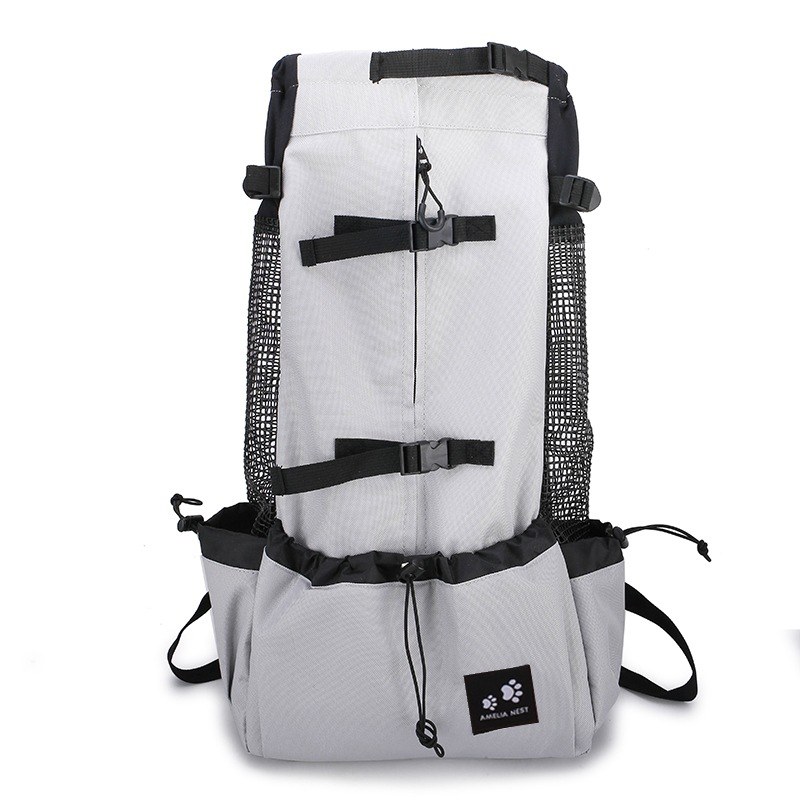 Pet Dog Carrier Bag Carrier For Dogs Backpack Out Double Shoulder Portable Travel Backpack Outdoor Dog Carrier Bag Travel thumbnail 11