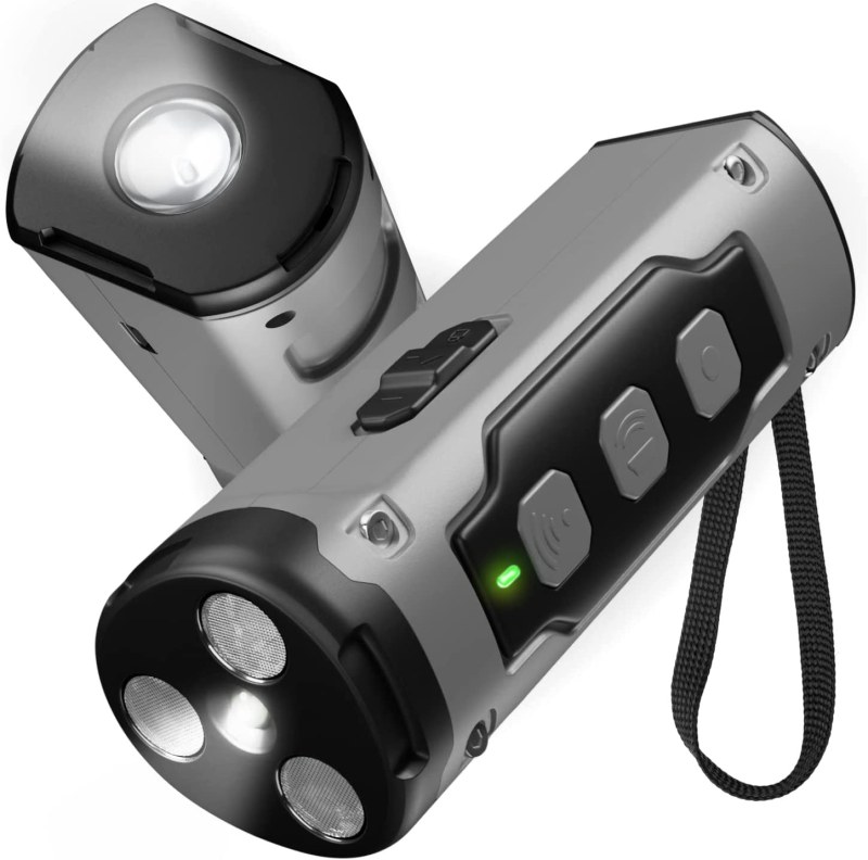 Dog Drive Ultrasonic Three-head Bark Plug Torch Dog Drive Artifact Anti Dog Bark Deterrent Device With LED Flashlight thumbnail 12