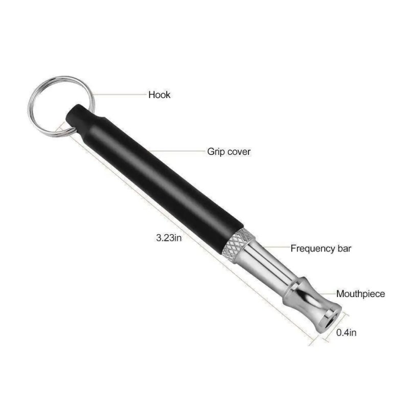 1PCS Dog Trainings Whistle Copper Ultrasonic Pet Dog Training Whistle Portable Keychain Whistle Adjustable Dog Flute Supplies thumbnail 6